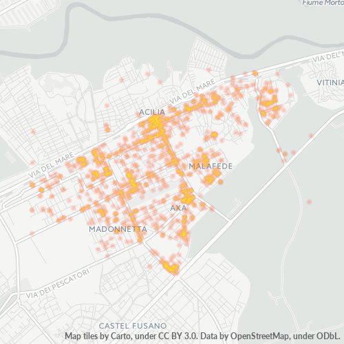 Dami ng Negosyo sa Postal Code 00125 - Roma, Lazio