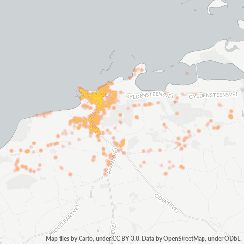 Mkusanyiko wa Biashara katika Posta 5400 - Bogense, Region Syddanmark