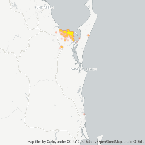 Dami ng Negosyo sa Postal Code 4655 - Torquay, Queensland