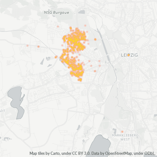 Business Concentration in Postal Code 04179 - Leipzig, Saxony