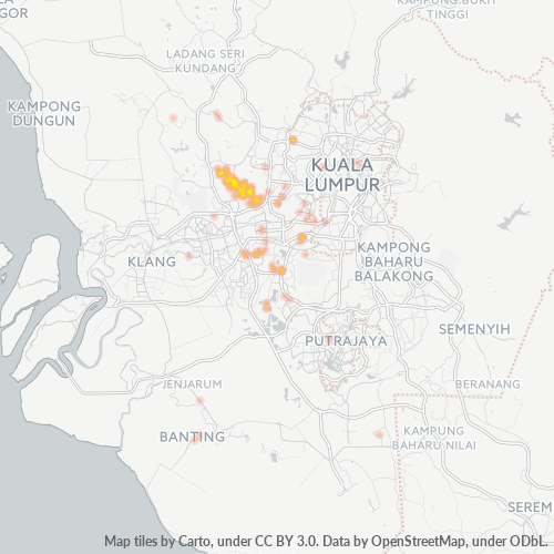 Dami ng Negosyo sa Postal Code 47200 - Klang, Selangor