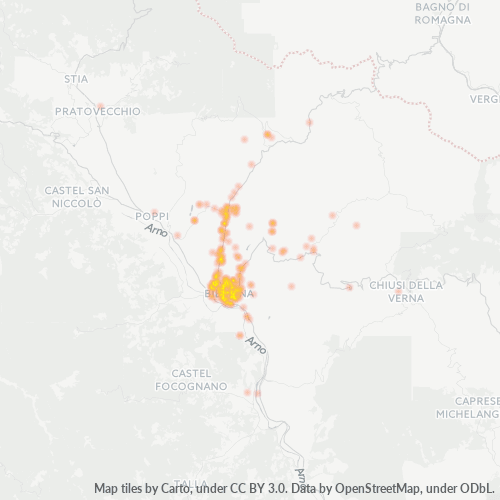 Dami ng Negosyo sa Postal Code 52011 - Italya