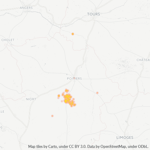 Dami ng Negosyo sa Postal Code 86700 - Payré, Poitou-Charentes