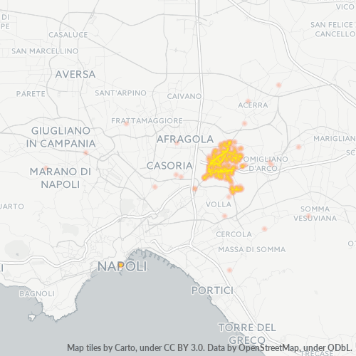 Dami ng Negosyo sa Postal Code 80013 - Casarea, Campania
