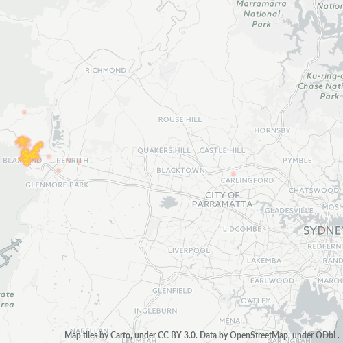 Dami ng Negosyo sa Postal Code 2774 - Mount Riverview, New South Wales