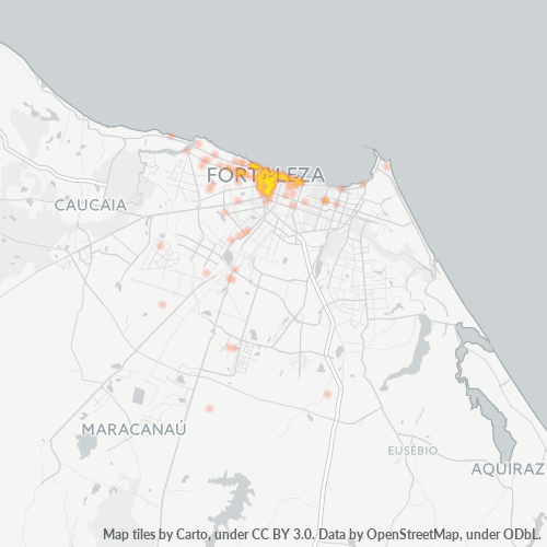 Dami ng Negosyo sa Postal Code 60010-000 - Fortaleza, Ceará