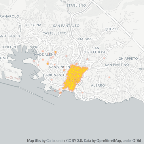 Dami ng Negosyo sa Postal Code 16129 - Genoa, Liguria