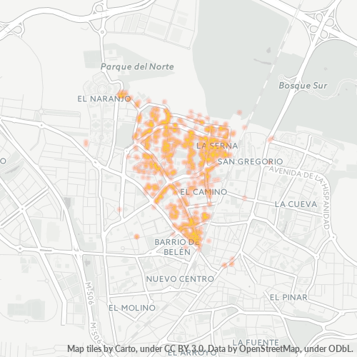 Bedrijfsconcentratie in Postcode 28941 - Fuenlabrada, Madrid (autonome gemeenschap)