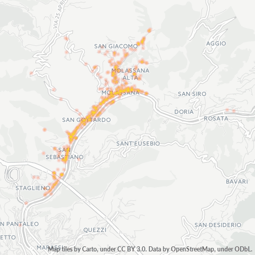 Dami ng Negosyo sa Postal Code 16138 - Genoa, Liguria
