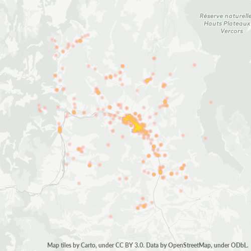 Dami ng Negosyo sa Postal Code 26150 - Montmaur-en-Diois, Rhône-Alpes