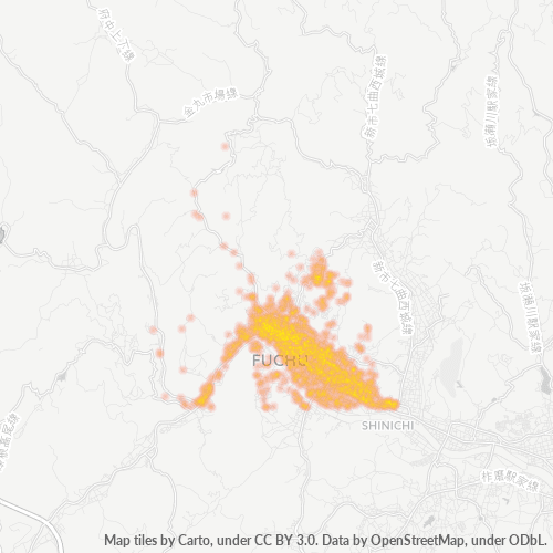 Dami ng Negosyo sa Postal Code 726 - Prepektura ng Hiroshima