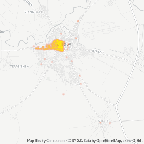 Dami ng Negosyo sa Postal Code 412 22 - Larisa, Thessaly