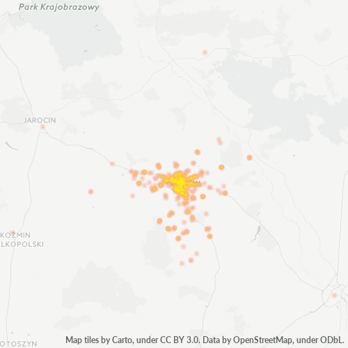 Dami ng Negosyo sa Postal Code 63-300 - Pleszew, Województwo Wielkopolskie