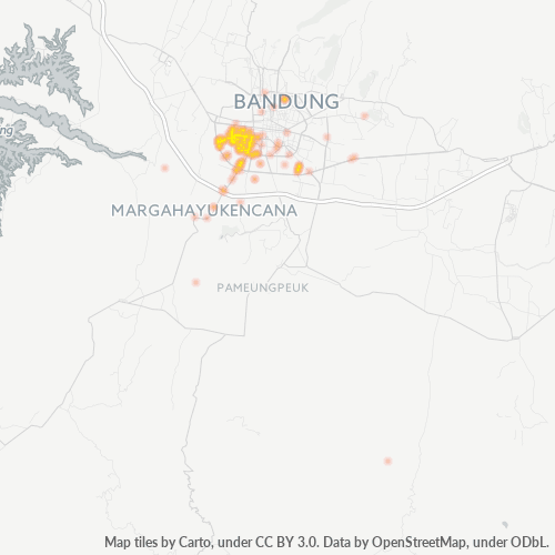 Dami ng Negosyo sa Postal Code 40232 - Bandung, Kanlurang Java
