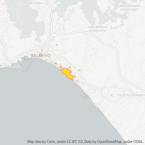 Dami ng Negosyo sa Postal Code 84129 - Salerno, Campania