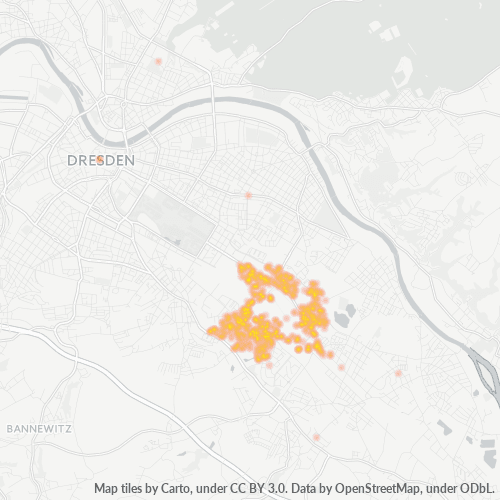 Dami ng Negosyo sa Postal Code 01237 - Dresde, Sahonya