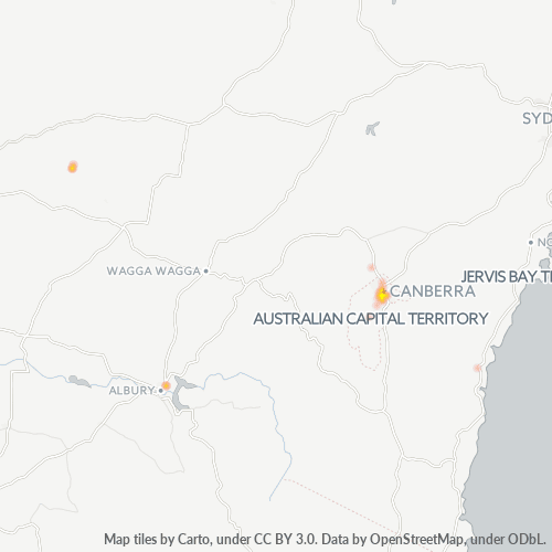 Dami ng Negosyo sa Postal Code 2603 - Forrest, Australian Capital Territory