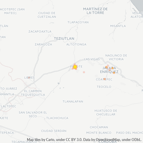 Dami ng Negosyo sa Postal Code 91270 - Perote, Veracruz