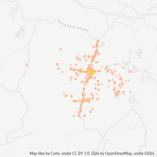 Dami ng Negosyo sa Postal Code 15730 - Tangerang, Banten