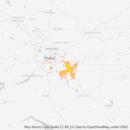 Dami ng Negosyo sa Postal Code 412308 - Pune, Maharashtra