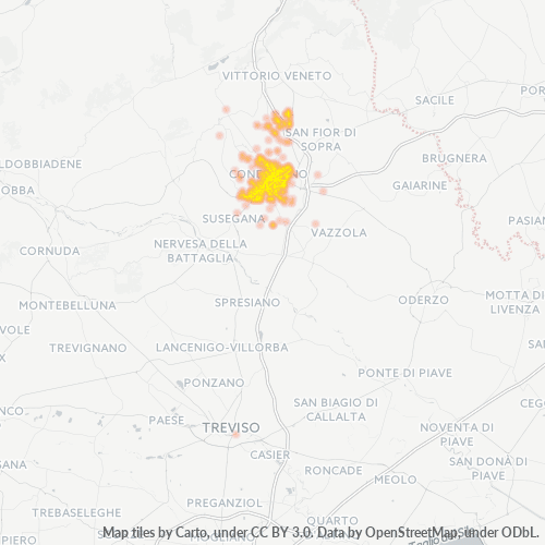 Dami ng Negosyo sa Postal Code 31015 - Scomigo, Veneto