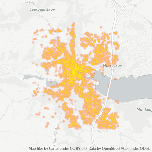 Mkusanyiko wa Biashara katika Posta 7100 - Vejle, Region Syddanmark