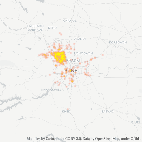 Dami ng Negosyo sa Postal Code 411027 - Pune, Maharashtra
