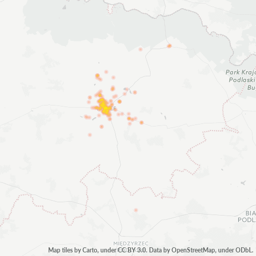Dami ng Negosyo sa Postal Code 08-200 - Chotycze, Województwo Mazowieckie