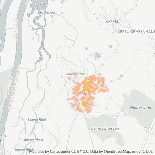 Dami ng Negosyo sa Postal Code 77977 - Rust, Baden-Württemberg Region