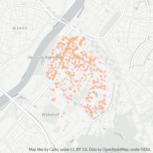Dami ng Negosyo sa Postal Code 5912 - Venlo, Provincie Limburg