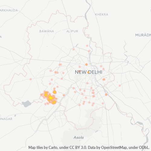 Dami ng Negosyo sa Postal Code 110061 - Delhi