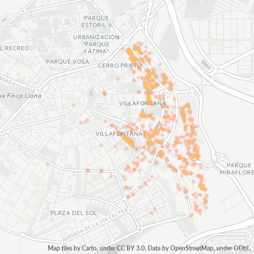 Bedrijfsconcentratie in Postcode 28936 - Móstoles, Madrid (autonome gemeenschap)