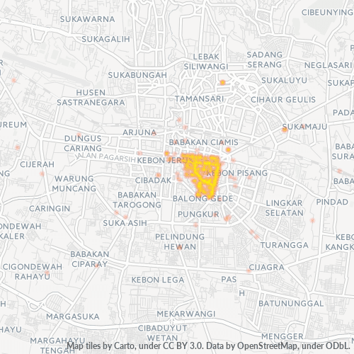 Dami ng Negosyo sa Postal Code 40261 - Bandung, Kanlurang Java