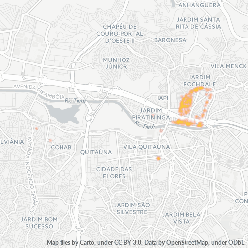 Dami ng Negosyo sa Postal Code 06220-000 - Osasco, São Paulo