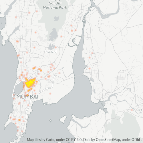 Dami ng Negosyo sa Postal Code 400017 - Dhārāvi, Maharashtra