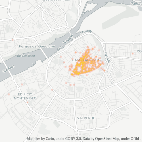 Dami ng Negosyo sa Postal Code 06002 - Badajoz, Extremadura