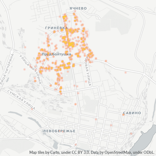 Dami ng Negosyo sa Postal Code 308023 - Belgorod, Belgorod Oblast