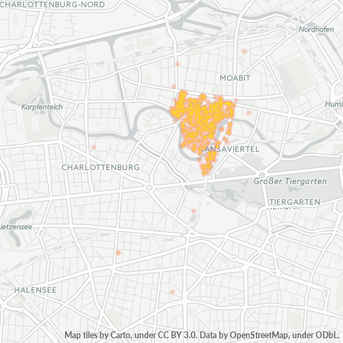 Konsentrasi Bisnis di Kode Pos 10555 - Berlin