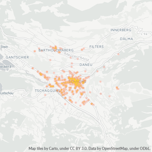 Dami ng Negosyo sa Postal Code 6780 - Schruns, Vorarlberg