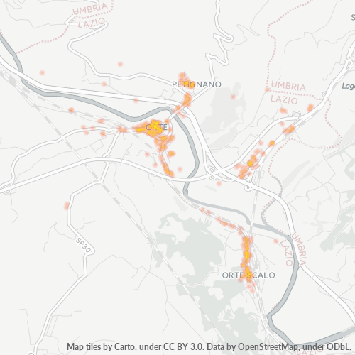 Dami ng Negosyo sa Postal Code 01028 - Vasanello, Lazio