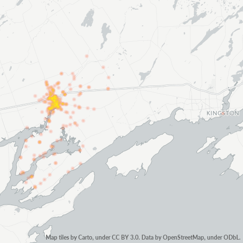Dami ng Negosyo sa Postal Code K7R - Greater Napanee, Ontario