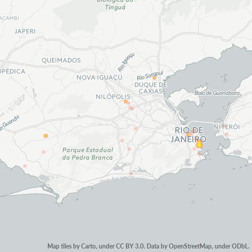 Dami ng Negosyo sa Postal Code 22220-000 - Rio de Janeiro