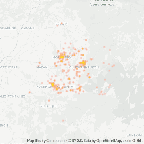 Dami ng Negosyo sa Postal Code 84570 - Malemort-du-Comtat, Provence-Alpes-Côte d'Azur