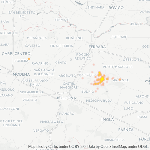 Dami ng Negosyo sa Postal Code 40062 - Italya