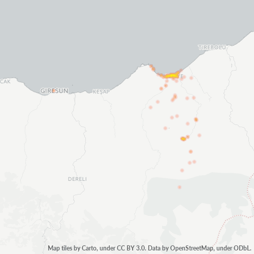 Mkusanyiko wa Biashara katika Posta 28600 - Esbiye, Mkoa wa Giresun