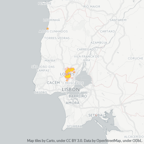Dami ng Negosyo sa Postal Code 2660 - Distrito de Lisboa
