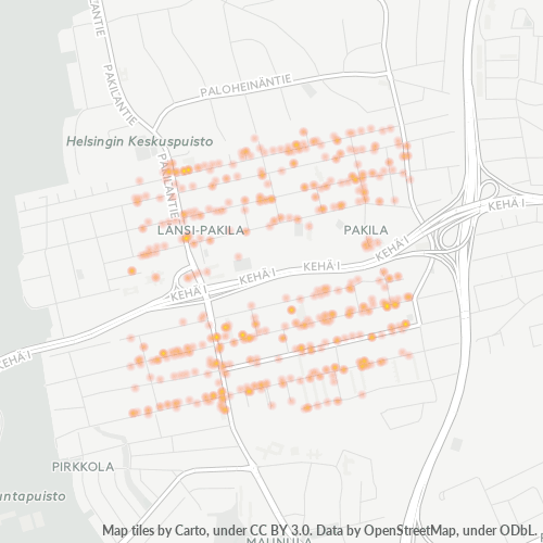 Dami ng Negosyo sa Postal Code 00660 - Vallila, Uusimaa
