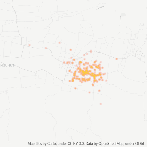 Dami ng Negosyo sa Postal Code 66171 - Blitar, Silangang Java