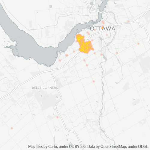 Dami ng Negosyo sa Postal Code K1Z - Ottawa, Ontario