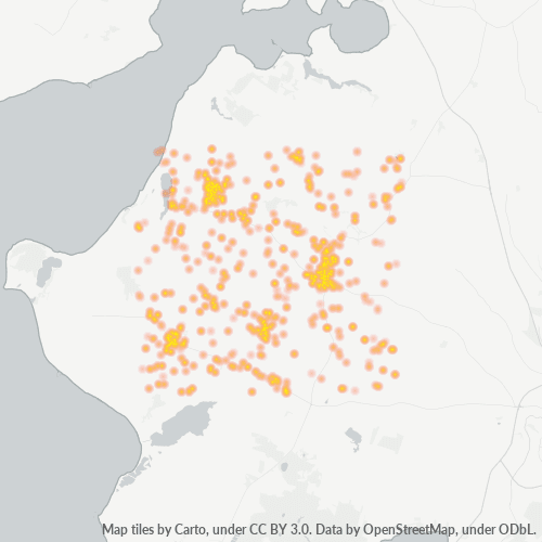 Dami ng Negosyo sa Postal Code 7860 - Region Midtjylland